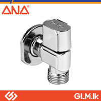 ANA BRASS MINI 90° VALVE CHROME PLATED 1/2