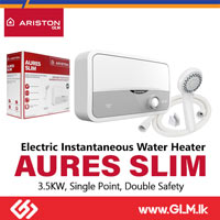 ARISTON ELECTRIC INSTANTANEOUS WATER HEATER AURES SLIM