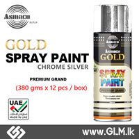 ASMACO CHROME SILVER SPRAY PAINT 400ML