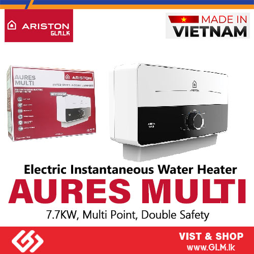 ARISTON AURES MULTI–INSTANTANEOUS ELECTRIC WATER HEATER 7.7KW