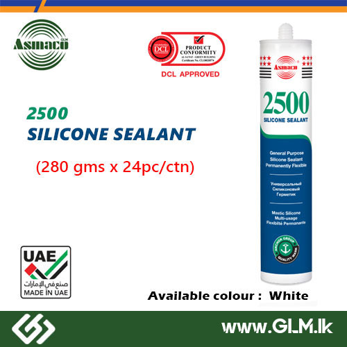 ASMACO 2500 Silicone Sealant White