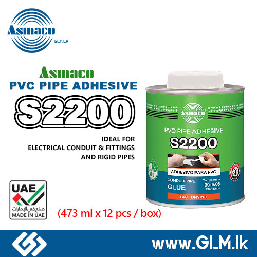 ASMACO PVC PIPE ADHESIVE S2200 473ML