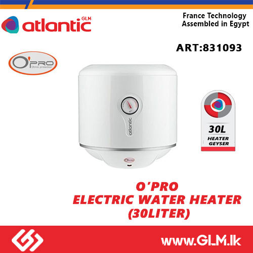 ATLANTIC O’PRO ELECTRIC WATER  HEATER  30 LITER GYSER