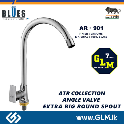 BLUES SWAN NECK EXTRA BIG ROUND SPOUT ART COLLECTION AR-901