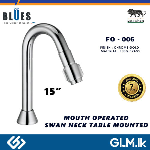 BLUES MOUTH OPERATED SWAN NECK TABLE MOUNTED  FO-006 (15