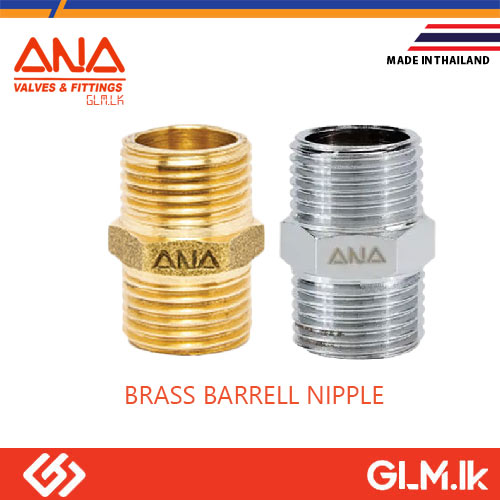 ANA BRASS BARRELL NIPPLE  1  1/2