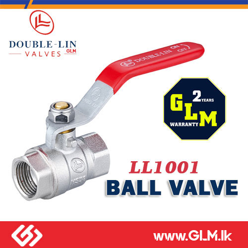 DOUBLE-LIN BRASS BALL VALVE (LL1001) 2 1/2