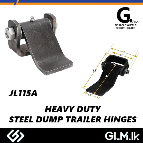 G. HEAVY DUTY   STEEL DUMP TRAILER HINGES