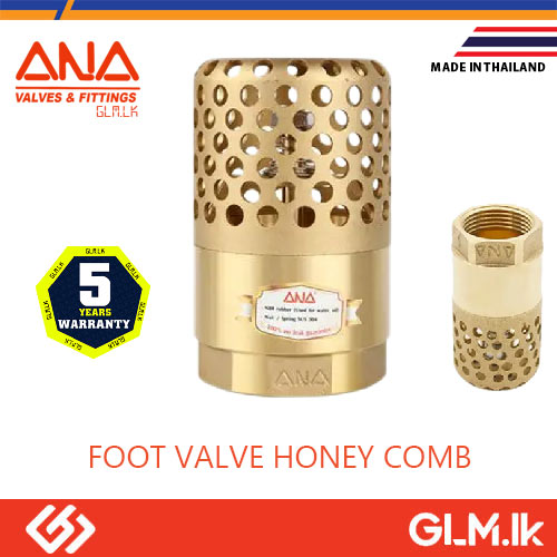 ANA FOOT VALVE HONEY COMB 1 1/2