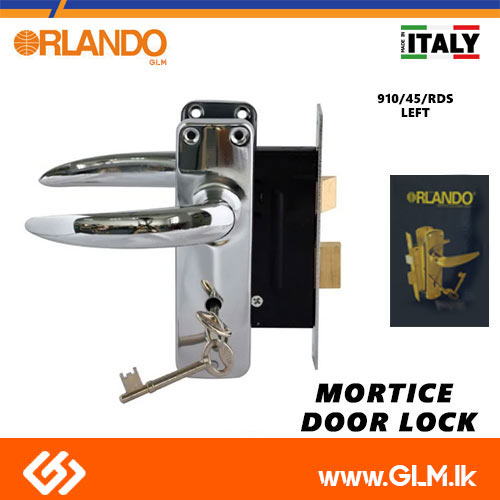 ORLANDO MORTICE DOOR LOCK 910/45 RDS (LEFT)
