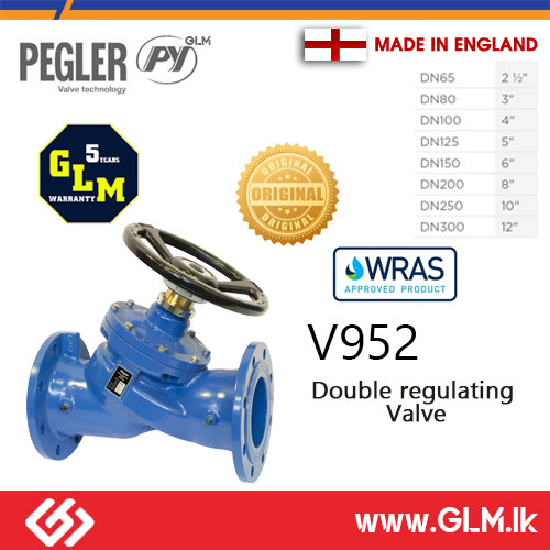 PEGLER DOUBLE REGULATING VALVE DN125 (5