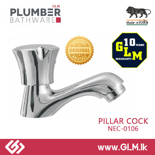 PLUMBER BATHWARE BRASS PILLER COCK 1/2