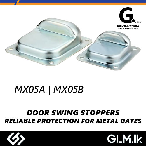G. DOOR SWING STOPPERS RELIABLE PROTECTION FOR METAL GATES -MEDIUM