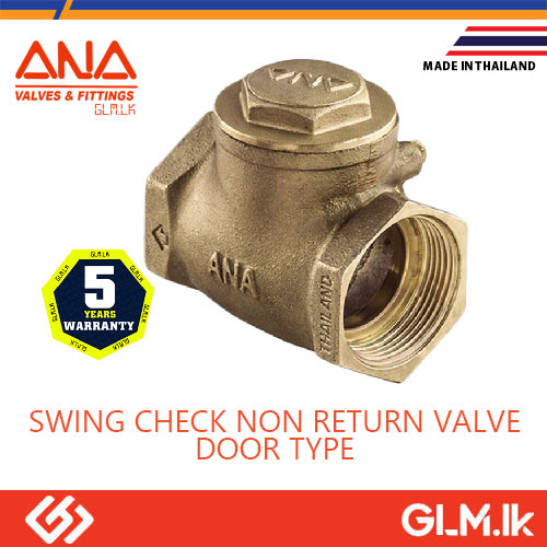 ANA SWING CHECK NON RETURN VALVE DOOR TYPE 1  1/2