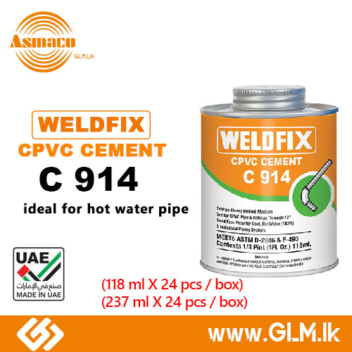 ASMACO WELDFIX CPVC CEMENT P 914 118ML