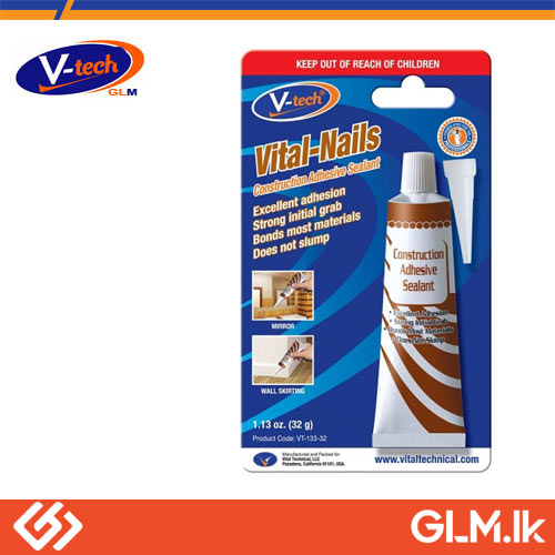 VTECH CONSTRUCTION ADHESIVE SEALANT 75 G
