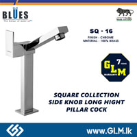 BLUES SIDE KNOB LONG HIGHT PILLAR COCK   SQUARE COLLECTION SQ-71
