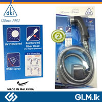 DKI BIDET SPRAY WITH SS HOSE BLACK