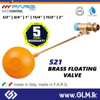 FARG BRASS FLOATING VALVE 1 1/4