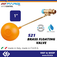 FARG BRASS FLOATING VALVE 1