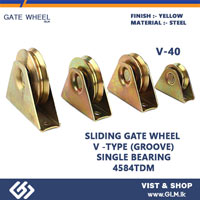 SLIDING GATE WHEEL IRON V TYPE(GROOVE) 40 MM