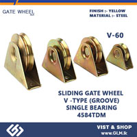 SLIDING GATE WHEEL IRON V TYPE(GROOVE) 60 MM