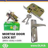 MORTISE DOOR LOCK (EXCEL LOCK) 3-LEVER