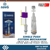 NOVA SINGLE PUSH CISTERN MECHANISM