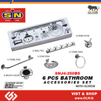 SN BATHROOM ACCESSORIES SET SS SN J4 250