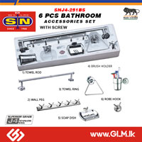 SN BATHROOM ACCESSORIES SET SS SN J4 251