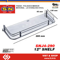 SN J4-290 SS SHELF 12