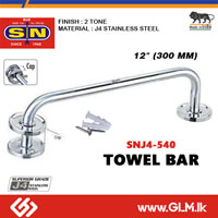 SN J4 540 SS TOWEL ROD 12