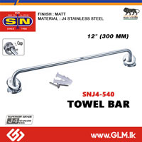 SN J4 540 SS TOWEL ROD 12