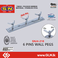 SN J4-210 6 PINS WALL PEGS