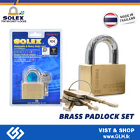 SOLEX PREMIUM HIGH SECURITY R 60 BRASS PADLOCKS